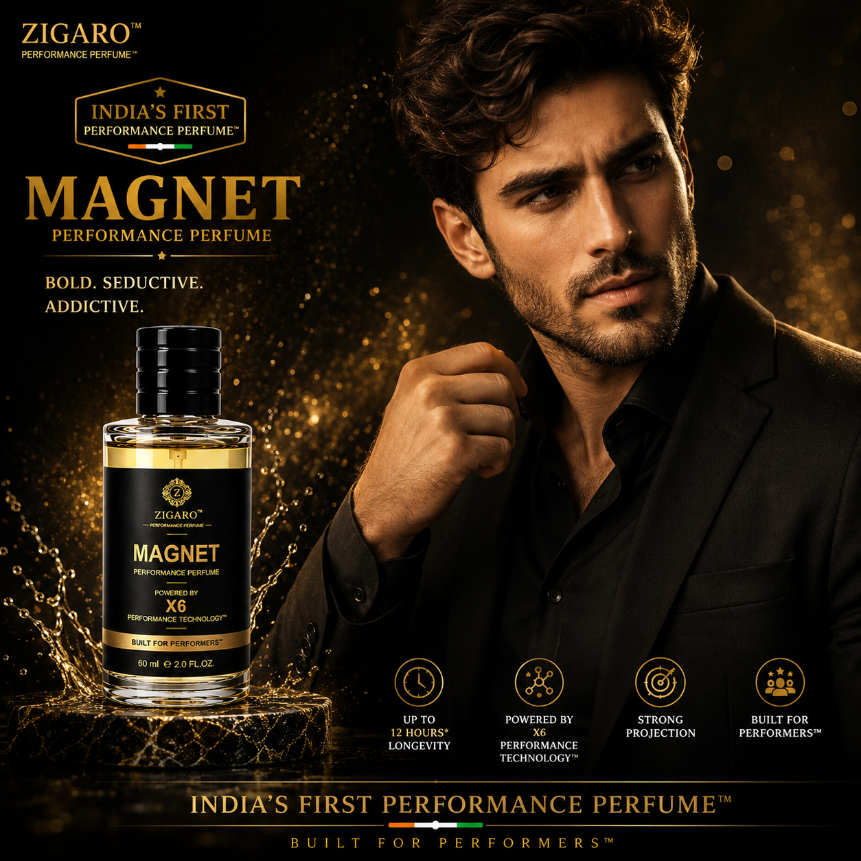 Zigaro™ MAGNET Performance Perfume