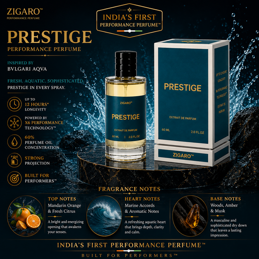 Zigaro™ PRESTIGE Performance Perfume