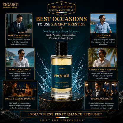 Zigaro™ PRESTIGE Performance Perfume