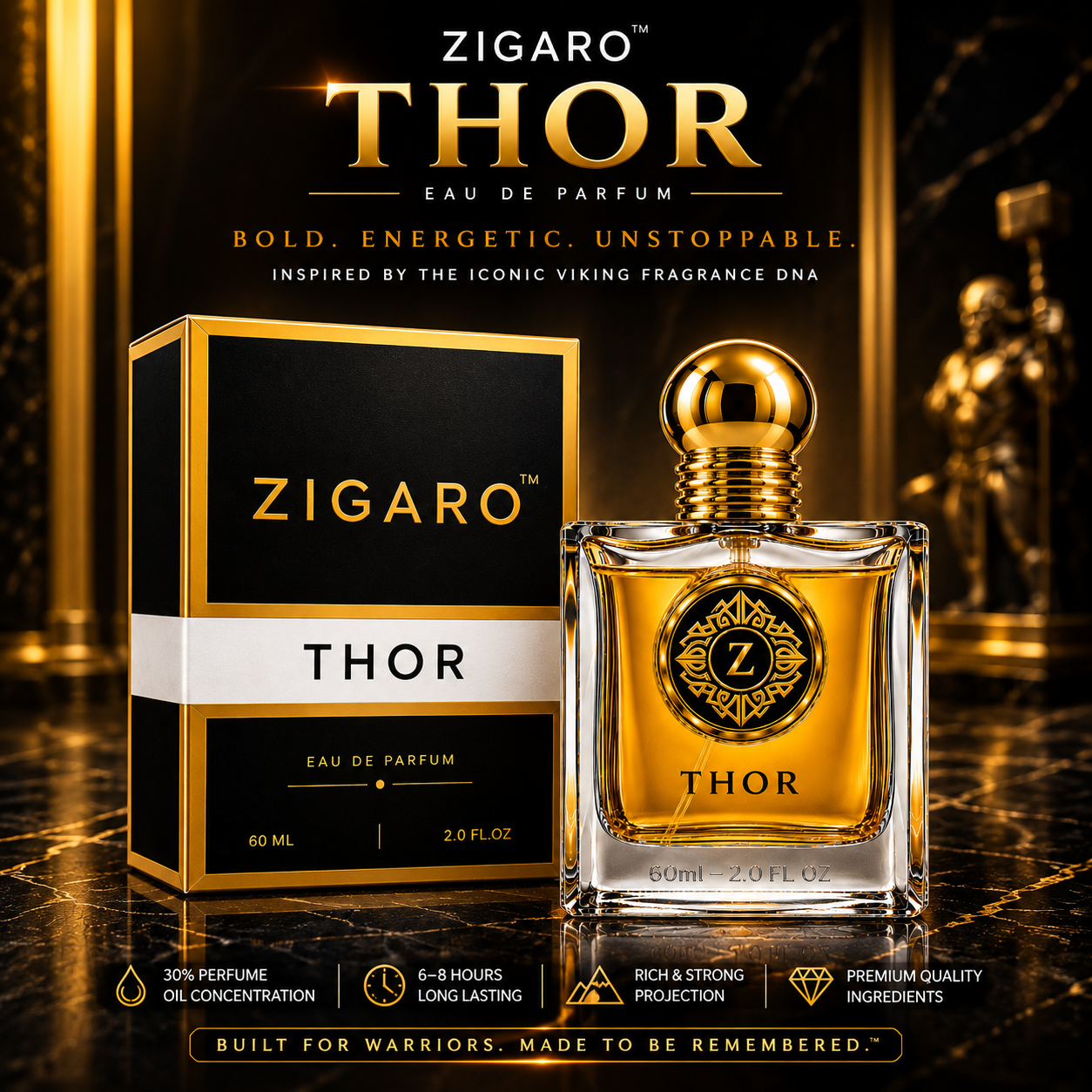 ZIGARO™ THOR EDP — Inspired From Creed Viking