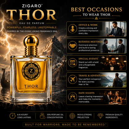 ZIGARO™ THOR EDP — Inspired From Creed Viking