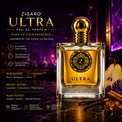 ZIGARO™ ULTRA EDP — Inspired From JPG Ultra Male