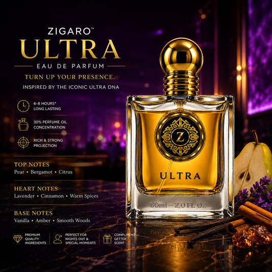 ZIGARO™ ULTRA EDP — Inspired From JPG Ultra Male