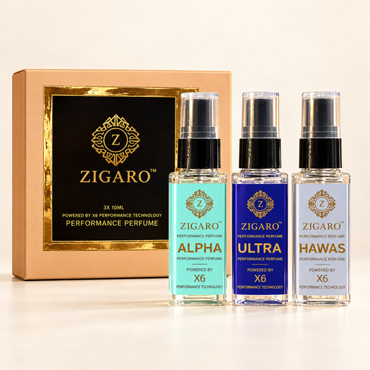 Zigaro™ Performance Daily Lux Collection Trial Pack || Alpha, Ultra, And Hawas || 100% Cash Back