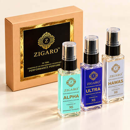 Zigaro™ Performance Daily Lux Collection Trial Pack || Alpha, Ultra, And Hawas || 100% Cash Back