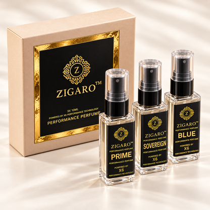 Zigaro™ Performance CEO Collection Trial Pack || Prime, Sovereign, and Blue || 100% Cash Back