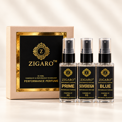 Zigaro™ Performance CEO Collection Trial Pack || Prime, Sovereign, and Blue || 100% Cash Back