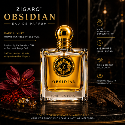 ZIGARO™ OBSIDIAN EDP — Inspired From BR 540