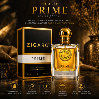 ZIGARO™ PRIME EDP — Inspired From Tam Dao + Dunhil Icon Absolute