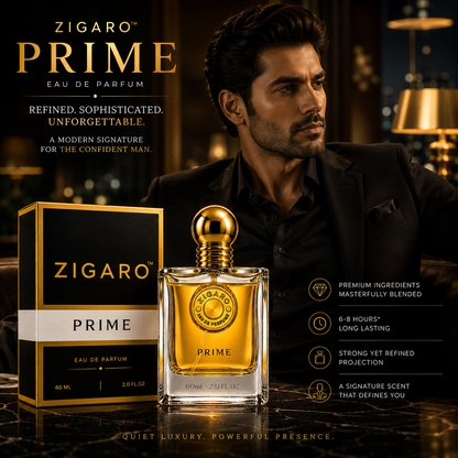 ZIGARO™ PRIME EDP — Inspired From Tam Dao + Dunhil Icon Absolute