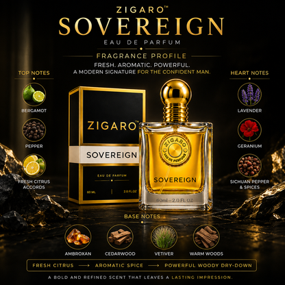 ZIGARO™ SOVEREIGN EDP — Inspired From Dior Sauvage