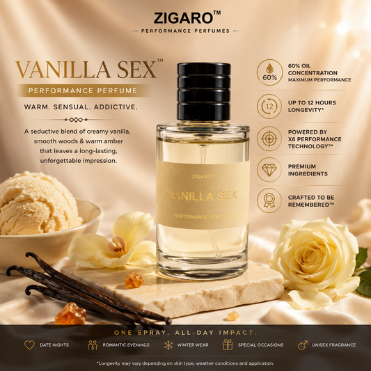 Zigaro Vanilla Sex™ Performance Perfume for Men & Women